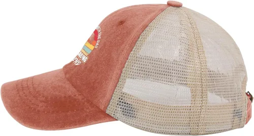 Vista 3 de JUSWEDO The Mans The Myth The Dad Parasailing Sombrero para hombre Gorras de béisbol a la moda, sombrero de entrenamiento lavado ligero