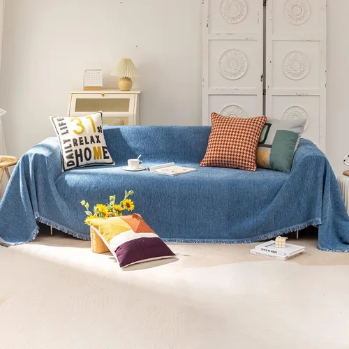 Vista 13 de VClife Funda para silla con acento azteca bohemio de 59 x 71 pulgadas, funda reversible y lavable de felpilla para sillón, color marrón castaño