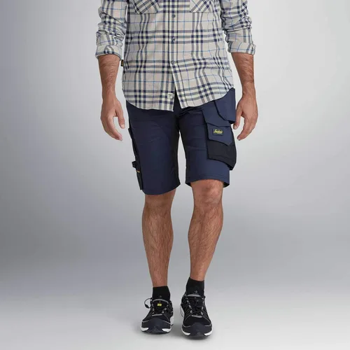 Vista 2 de AllroundWork 6141 - Pantalones cortos de trabajo elásticos con bolsillos para funda
