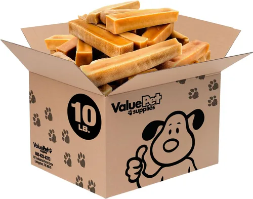 Vista 14 de ValueBull Himalayan - Masticables de queso de yak para perros, pequeños, paquete a granel de 10 libras, de larga duración para masticadores