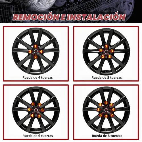 Vista 6 de 24 piezas de tuercas de rueda M14x1.5 para Silverado Suburban Sierra 1500 Tahoe Yukon Escalade ESV, tuercas de rueda de bellota de bulto de extremo