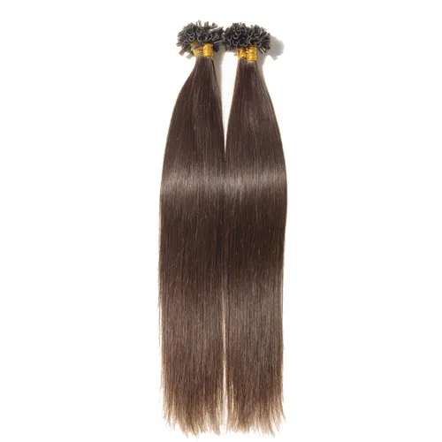 Vista 272 de SEGO Extensiones de cabello humano con micro cuentas, extensiones de cabello humano con micro bucle, lacio, natural, fusión fría, 1.76 oz/paquete