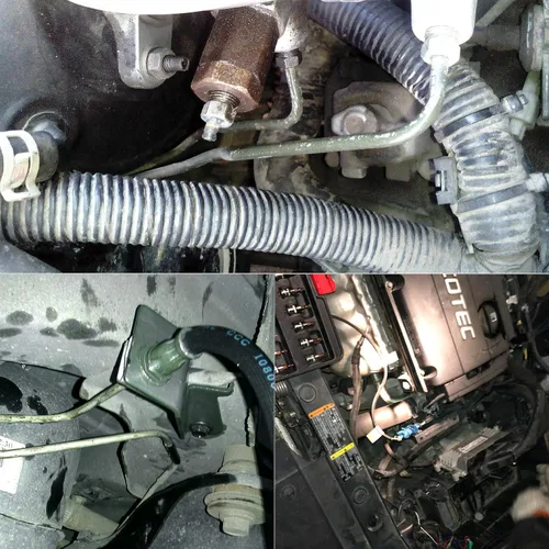 Vista 7 de Kit de tubos de línea de freno MuHize de 3/16 pulgadas x 25 pies con 16 accesorios de estriado - Rollo de acero recubierto con PVF resistente a