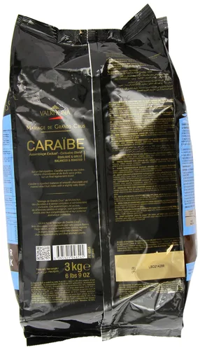 Vista 3 de Valrhona Chocolate negro - 66% cacao - Caraibe - 6 libras 9 oz bolsa de feves