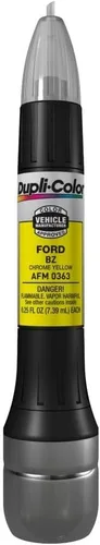 Vista 51 de Dupli-Color AFM0412 - 1 lápiz de pintura automotriz para retoque y reparación de rayones todo en 1 de coincidencia exacta. Color esmoquin negro