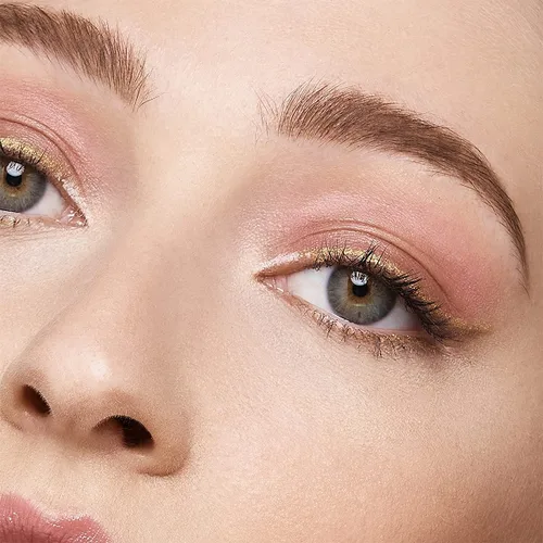 Vista 4 de Ruby Kisses Delineador de ojos impermeable, lápiz delineador de ojos mecánico impermeable de larga duración con sacapuntas integrado, a prueba