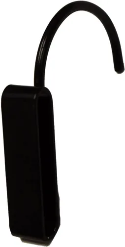 Vista 4 de Zeluga 10-134 Gancho de cinturón resistente para herramienta inalámbrica, gancho de metal duradero para cinturón de trabajo, negro