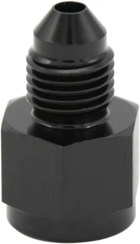 Vista 3 de 1/8 NPT hembra a -3 AN AN3 macho Flare Thread Expander adaptador Expander Accesorios de manguera Aluminio Negro