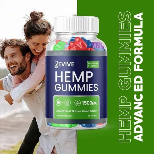 Vista 3 de Revive Gummies – Revive Hemp Gummies Mezcla de cáñamo de primera calidad, suplemento de extracto de cáñamo de fórmula avanzada Revive, gomitas