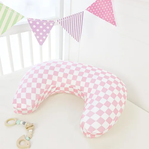 Vista 7 de Funda de almohada de lactancia, fundas de lactancia extraíbles para almohadas de lactancia, ajuste elástico y suave para bebés recién nacidos A