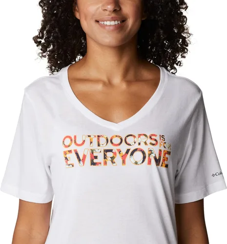 Vista 4 de Columbia Women's Bluebird Day Relaxed V Neck
