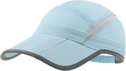 Vista 62 de connectyle plegable malla deportes cap con transpirable con rayas reflectantes Sun Runner Cap