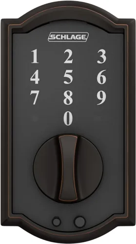 Vista 7 de Cerradura de seguridad táctil Schlage Camelot, BE375 CAM 716