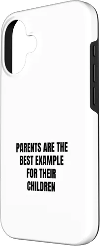 Vista 2 de iPhone 16 Parents are the best example for their children Case