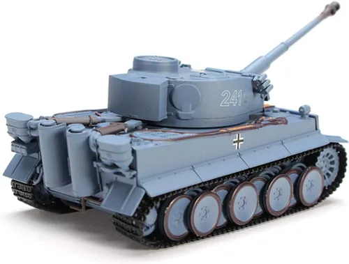 Vista 3 de POCO DIVO Tanque Tiger I Alemán Diecast a escala 1/72 Colección de exhibición Modelo de acción
