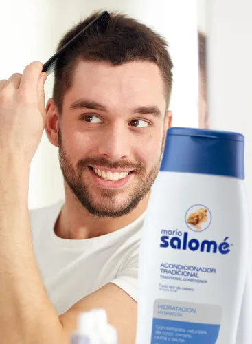 Vista 3 de Maria Salome Acondicionador Hidratabte con Extractos Naturales Hidratante 13.5 fl oz