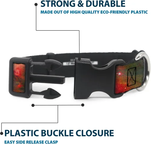Vista 4 de BUCKLE-DOWN collar de Clip de plástico