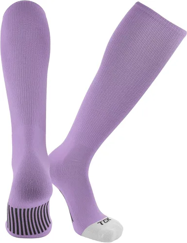 Vista 32 de TCK Prosport – Calcetines de tubo para béisbol, sóftbol, fútbol. Calcetines duraderos y con tecnología de absorción de humedad que cubren la Negro