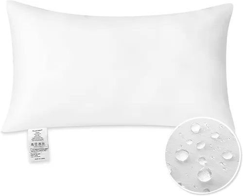 Vista 6 de OTOSTAR Relleno de almohada rectangular de 16 x 24 pulgadas, impermeable, para exteriores, para decoración de cojín decorativo, cama, sofá, patio