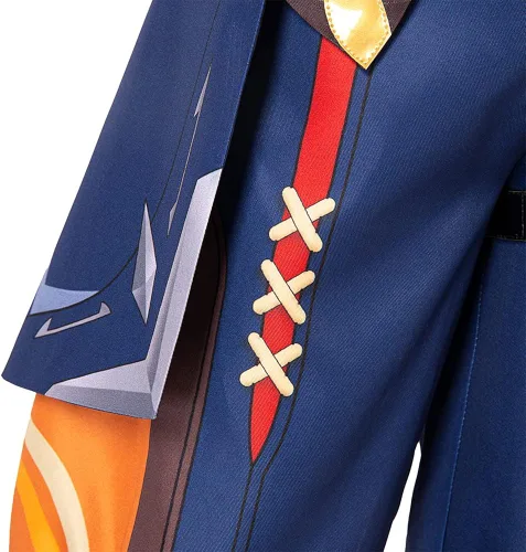 Vista 7 de Juego Genshin Impact Cosplay traje Bennett trajes uniforme
