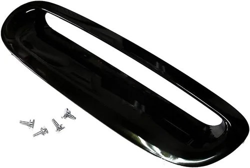 Vista 4 de ATEX Reemplazo de entrada de aire brillante en negro OEM para capó de COOPER S MK1 R53 2001~2006