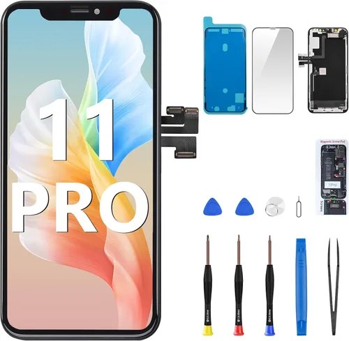 Vista 7 de [OLED] para iPhone 11 Pro Reemplazo de pantalla con altavoz frontal 5.8" OLED 3D Touch Display Digitizer Full Assembly Proximity Sensor Fix Tool