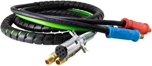 Vista 6 de Mytee Products - Manguera de aire de goma 3 en 1, cable eléctrico manguera envuelta en aire comprimido