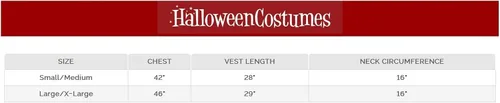 Vista 2 de California Costumes - Juego de chaleco Mardi Gras para adulto