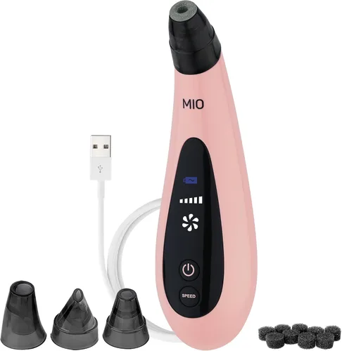 Vista 11 de Spa Sciences MIO Diamond Microdermabrasion - Removedor de puntos negros, herramienta de succión de poros, recargable, sistema de rejuvenecimiento