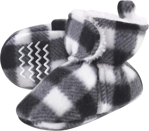 Vista 21 de Hudson Baby Botines unisex de forro polar y sherpa sintético para bebé Oso