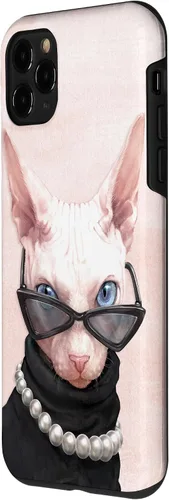 Vista 2 de Funda para iPhone 11 Pro Posh Sphynx