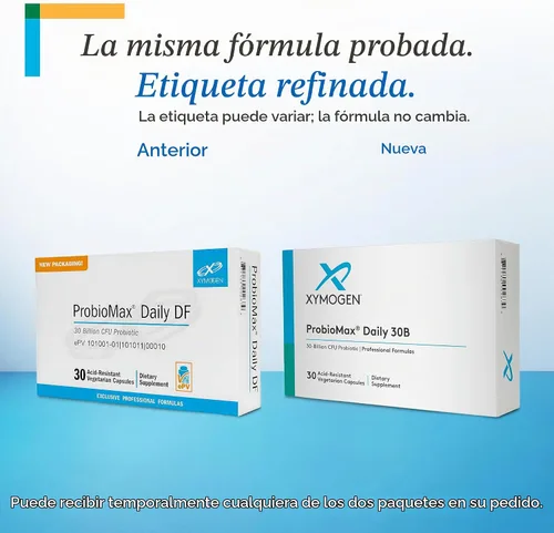 Vista 3 de XYMOGEN ProbioMax Daily 30B, 30 mil millones de UFC