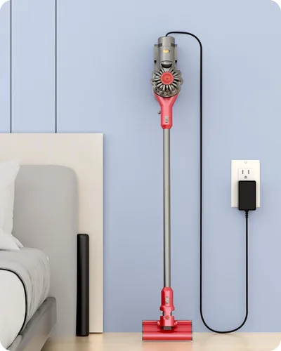 Vista 7 de Para PRETTYGARDEN CARE - Cargador inalámbrico para aspiradora compatible con SPRETTYCARE W100 W200 W300 W400 20KPa 22.2V 180W cable de alimentación