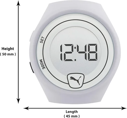 Vista 6 de PUMA Reloj Faster de poliuretano para hombre Rojo