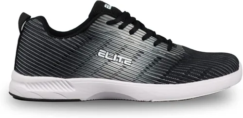 Vista 4 de ELITE Men's Wave Athletic Bowling Shoes with Universal Slide Soles On Both