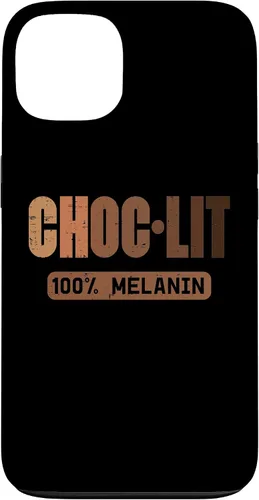 Vista 6 de Funda para iPhone 14 Pro Choc Lit Melanin Black Pride History BHM African Men Women