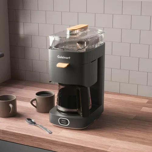 Vista 7 de Cuisinart Soho - Cafetera de 5 tazas, 800 vatios, color negro, DCC-5BK