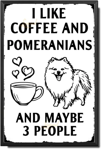 Vista 34 de Lygond Letrero de metal con texto en inglés «Bear That's What I Do I Drink Coffee I Hate People and I Know Things», decoración de invernadero