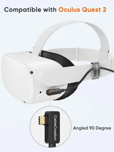 Vista 2 de CableCreation Versión actualizada USB C cable de enlace de fibra óptica de 16 pies, USB C 3.2 Gen2 Cable USB C a C de 10 Gbps de datos de alta