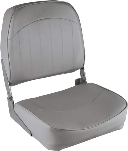 Vista 12 de Wise 8WD734PLS-661 Asiento estándar de espalda baja para barco, Gris/Rojo