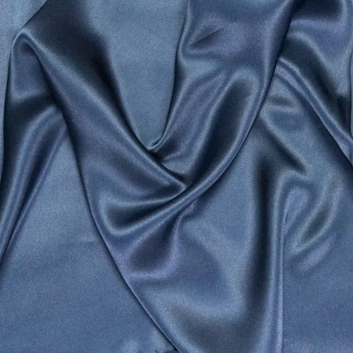 Vista 13 de Tela Charmeuse para decoración del hogar, 100% seda, color azul bebé, 45 pulgadas