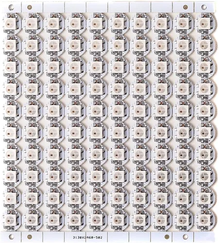 Vista 5 de BTF-LIGHTING WS2812B - 100 píxeles LED RGB inteligentes direccionables individualmente 5050SMD para Arduino, módulo LED RGB de 1 LED, píxeles