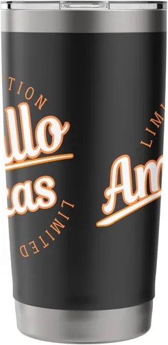 Vista 4 de Retro Athletic Amarillo TX Apparel Stainless Steel Insulated Tumbler