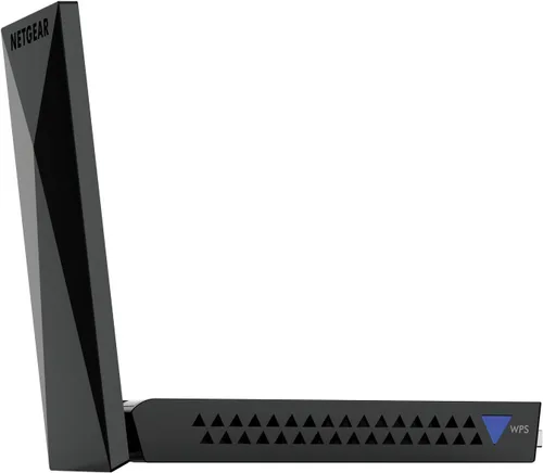 Vista 4 de NETGEAR Nighthawk AC1900 A7000 Adaptador USB para WiFi, con USB 3.0, WiFi con banda doble. Incluye soporte magnético.