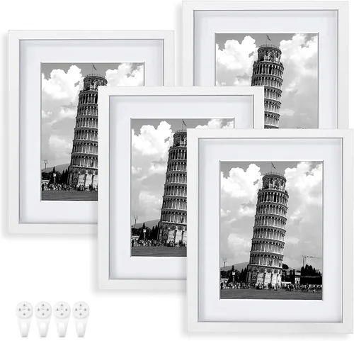 Vista 21 de Nacial Portarretratos de 11 x 14 pulgadas, marco de fotos negro, marco de fotos de 8 x 10 pulgadas con paspartú y fotos de 11 x 14 pulgadas sin