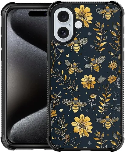Vista 120 de Funda compatible con iPhone 8 Plus, diseño de oso de bosque otoñal, a prueba de golpes, antiarañazos, carcasa trasera de policarbonato duro