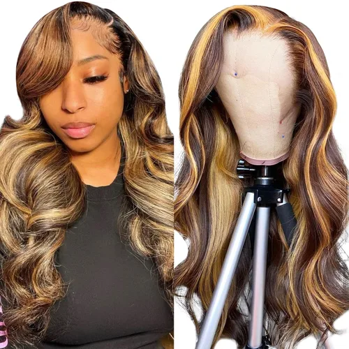 Vista 21 de 99J - Pelucas de encaje frontal de color burdeos con cabello humano 200 de densidad, peluca de encaje HD sin pegamento 13X4, pelucas de encaje 99J