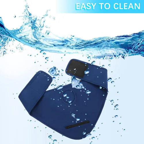 Vista 4 de Liitrsh 2 piezas de fundas para bolsas de ostomía, suministros de colostomía, envoltura de ostomía para hombres y mujeres, deportes, natación, ducha
