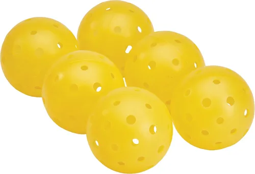 Vista 2 de Tourna pelotas de pickleball, para exteriores, 6 unidades, Multi