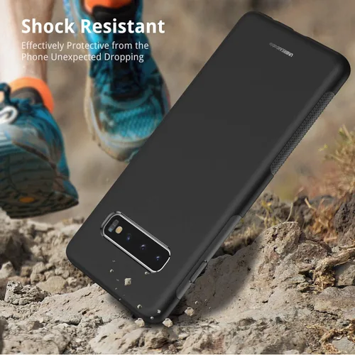 Vista 3 de UNBREAKcable Funda Samsung Galaxy S10 (6.1 pulgadas) - Funda protectora de silicona TPU esmerilada ultrafina para Galaxy S10